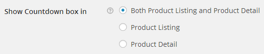 Set Countdown Box Position