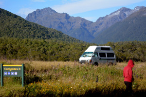 Campervan im Fjordland/NZ